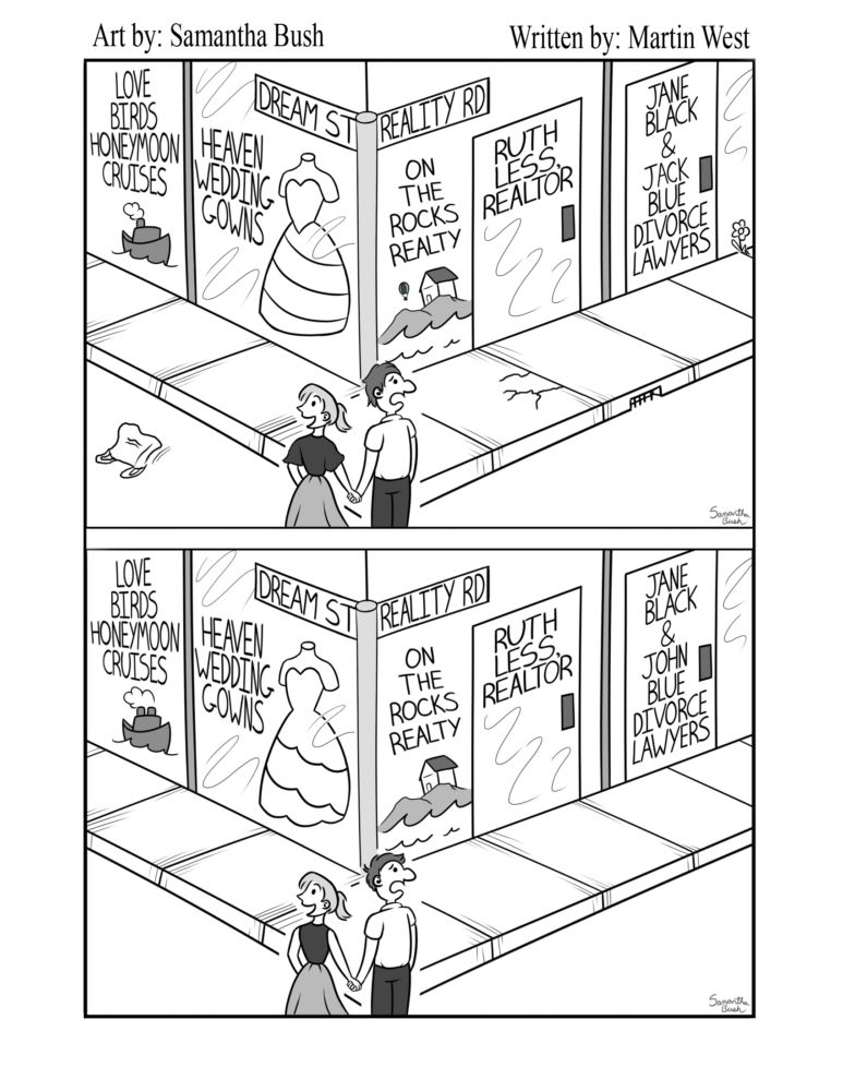 Marriage Cartoon Spot Changes (Whole Image)